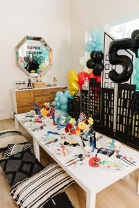 Graham’s Superhero Themed 5th Birthday Party