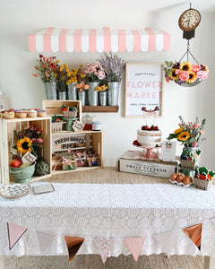 Farmer’s Market Themed Birthday Party