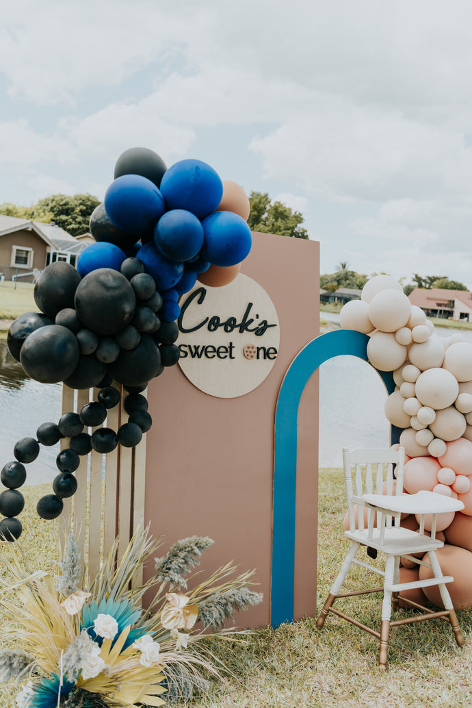 Milk and Cookies Themed First Birthday Party