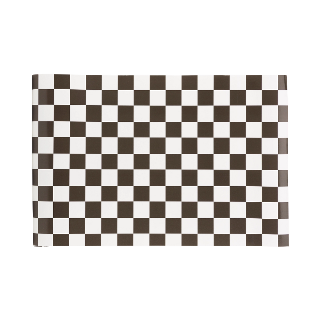 Miles Per Hour - Checkered Flag Table Runner - Ellie and Piper