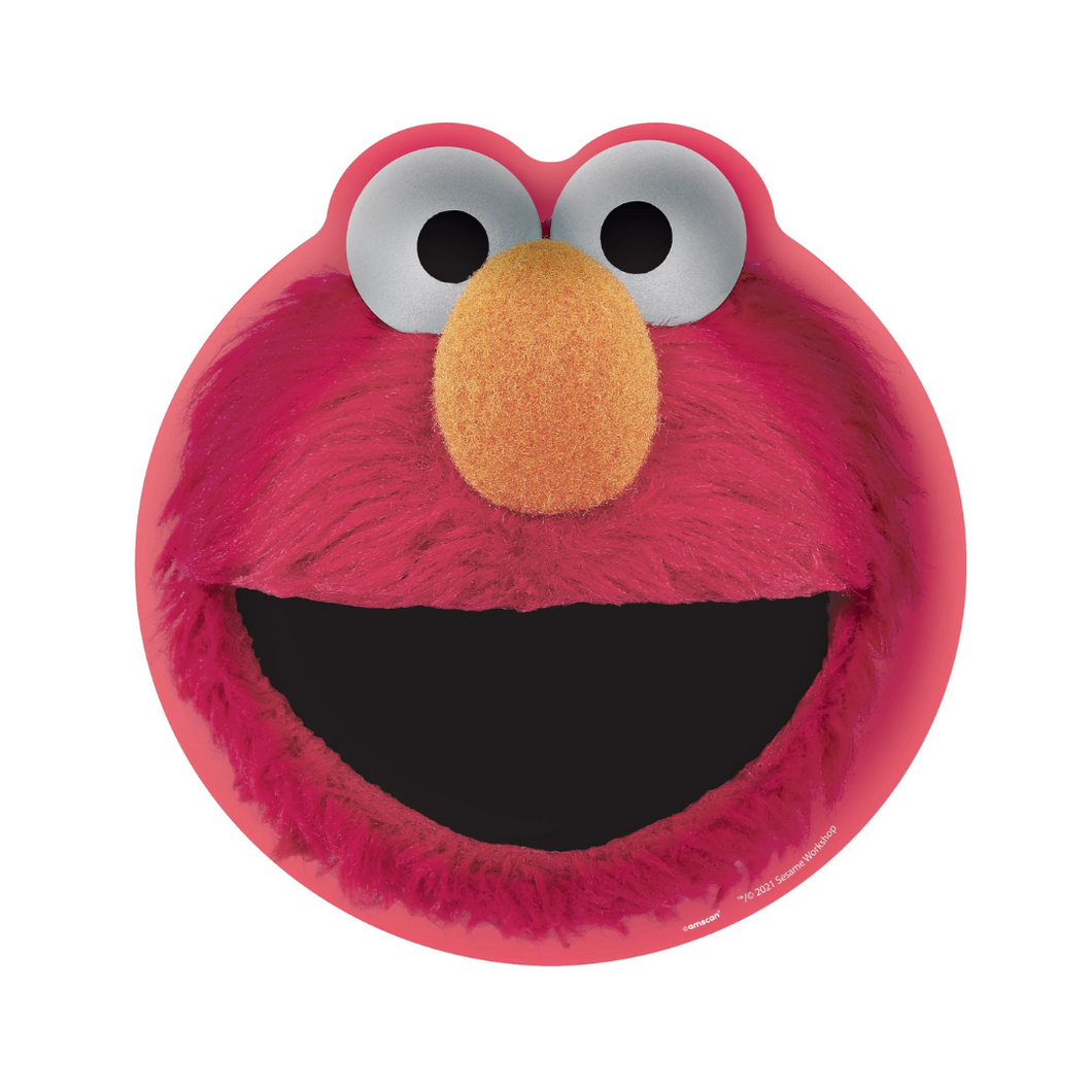 Sesame Street Elmo Shaped Plates - Ellie and Piper