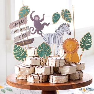 Safari Cake Topper Set - Ellie and Piper