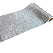 Metallic Silver Glitter Table Runner - Ellie and Piper