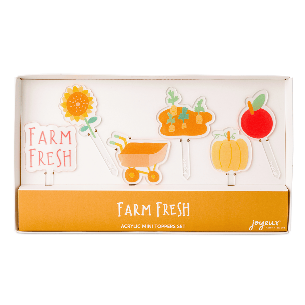 Farm Fresh Acrylic Mini Topper Set - Ellie and Piper