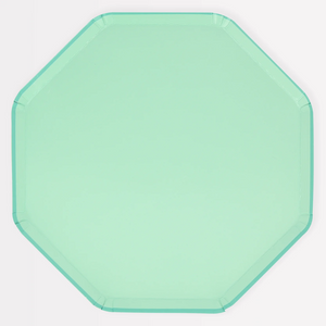 Sea Foam Green Dinner Plates - Ellie and Piper