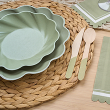 Simply Eco Salad Plate - Sage - Ellie and Piper