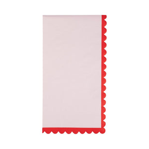 Scallop Edge Paper Dinner Napkins