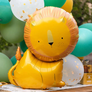 Safari Lion Mylar Balloon - Ellie and Piper