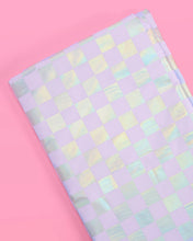 Iridescent Checkered Washable Tablecloth - Ellie and Piper