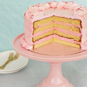 Melamine Cake Stand - Peony Pink - Ellie and Piper