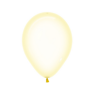 11" Crystal Pastel Yellow Latex Balloon - Ellie and Piper