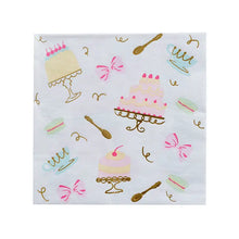 Let Them Eat Cake Large Napkins - Ellie and Piper