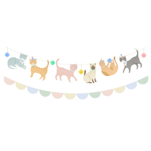 Cute Kittens Paper Garland - Ellie and Piper