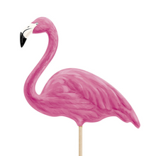 Flamingo Cake Toppers + Food Picks - Ellie and Piper