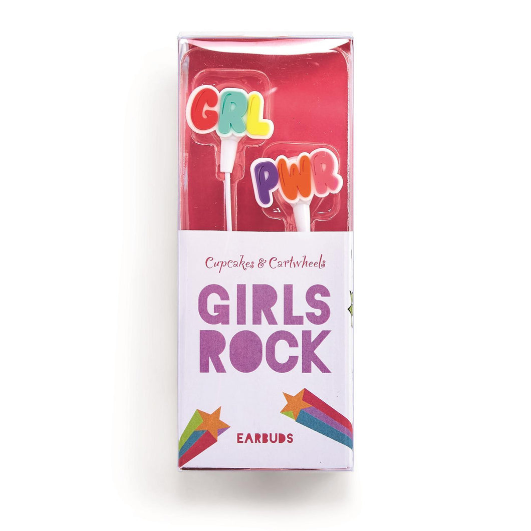 Girls Rock GRL PWR Earbuds - Ellie and Piper