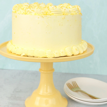 Melamine Cake Stand - Daisy Yellow - Ellie and Piper