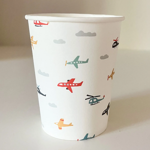 Airplane Cups - Ellie and Piper