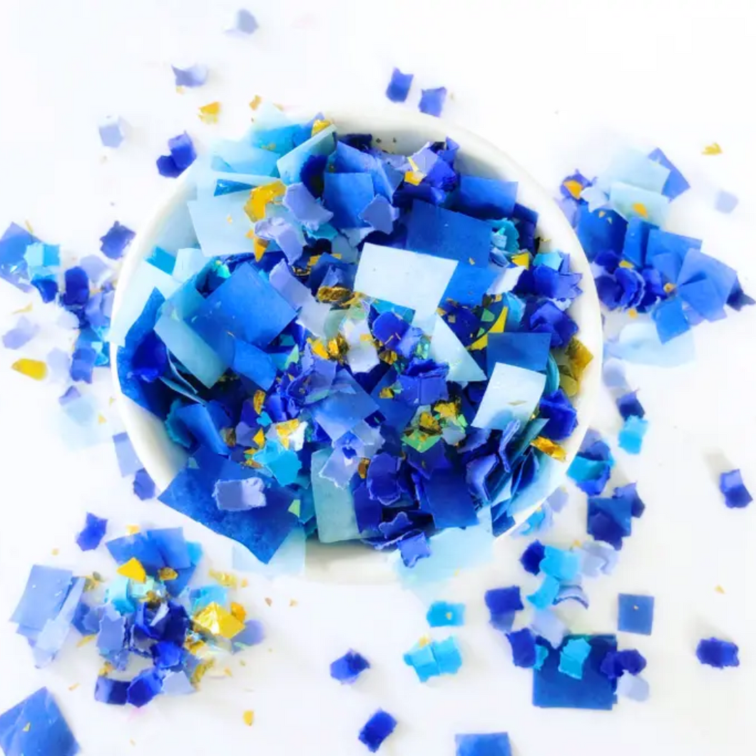 Blue Suede Confetti Mix - Ellie and Piper