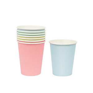 Eco-Friendly Pastel Paper Cups - Ellie and Piper