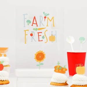 Farm Fresh Acrylic Table Top Sign - Ellie and Piper