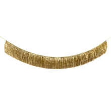 Gold Tinsel Fringe Garland - Ellie and Piper