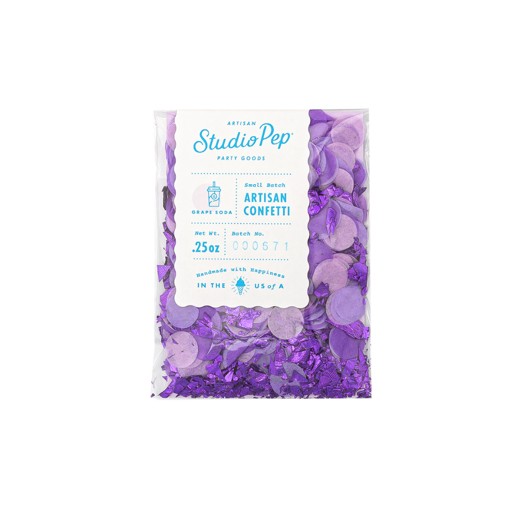 Grape Soda Purple Confetti Pack - Ellie and Piper