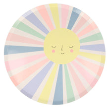 Rainbow Sun Dinner Plates - Ellie and Piper