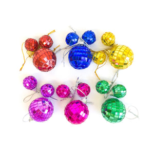 Rainbow Mini Disco Balls (Set of 18) - Ellie and Piper