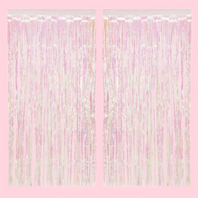 Iridescent Foil Curtain - Ellie and Piper