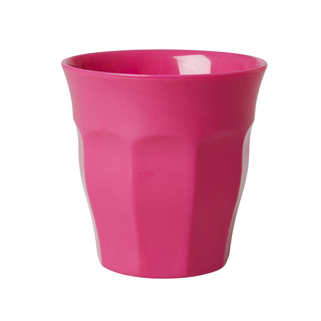 Medium Melamine Cup in Fuschia - Ellie and Piper