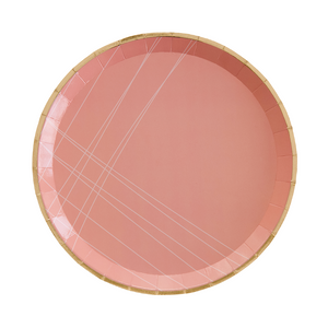 Milestone Pink Feliz Cumpleaño Dinner Plates - Ellie and Piper