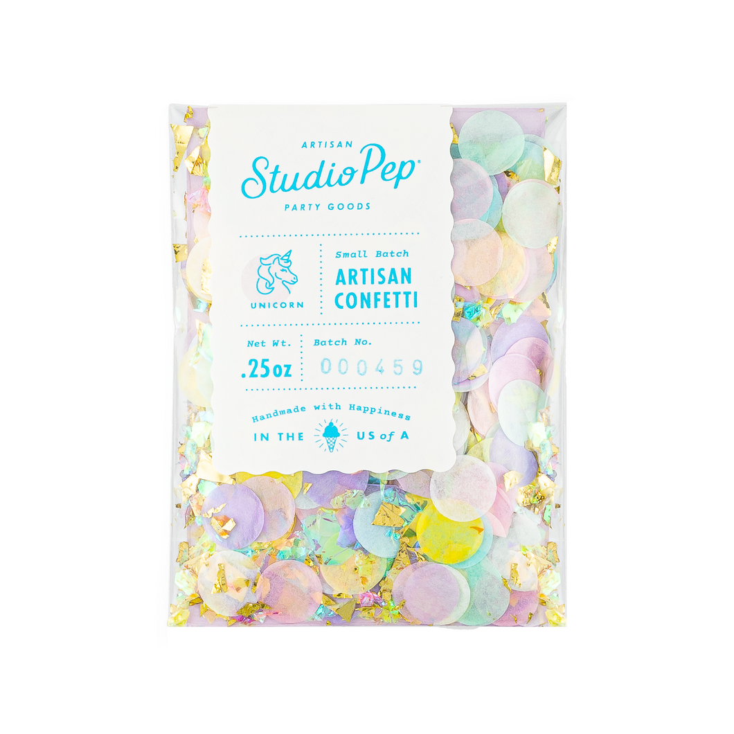 Pastel Unicorn Confetti Pack - Ellie and Piper