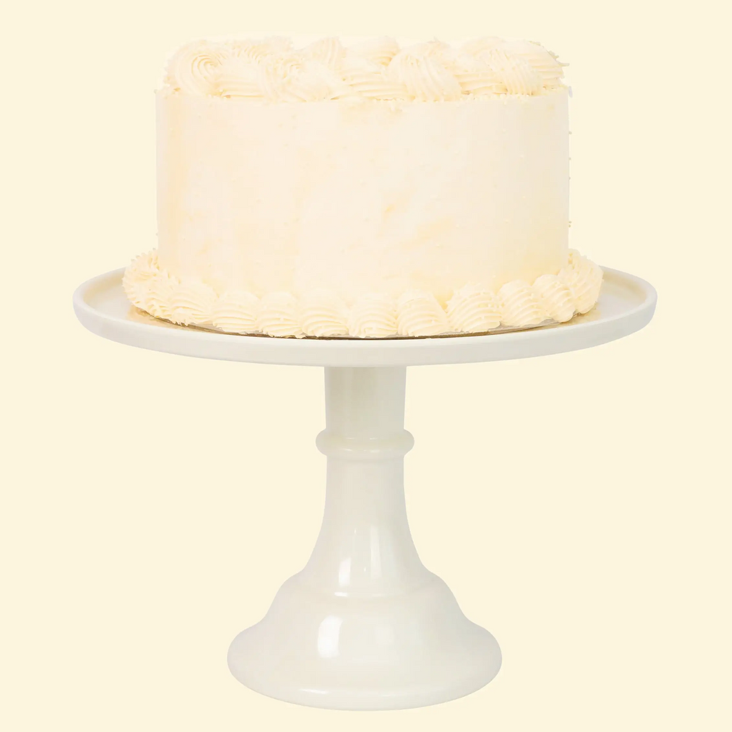 Melamine Cake Stand - Linen White - Ellie and Piper