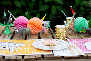 Gold Fringe Party Cups - Ellie and Piper