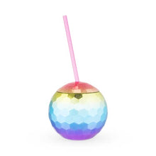 Rainbow Disco Ball Tumbler - Ellie and Piper