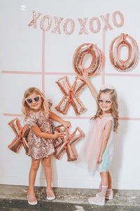 16" Alphabet Letters A-Z (Rose Gold) - Ellie and Piper