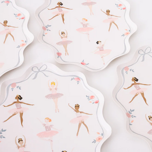 Ballerina Plates - Ellie and Piper