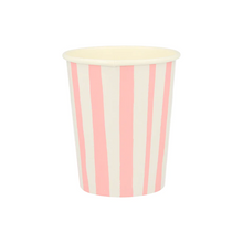 Pink Stripe Cups - Ellie and Piper