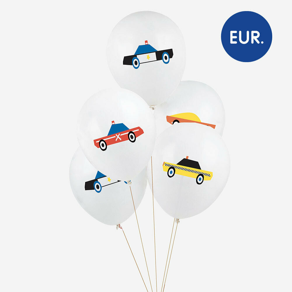 Retro Cars Balloon Bouquet - Ellie and Piper