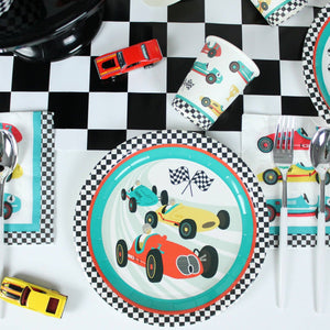 Vintage Race Car Cups - Ellie and Piper